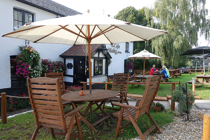 Cefn Mably Arms Front Garden